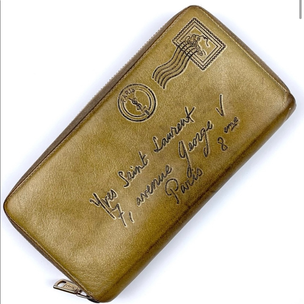 YSL wallet - good condition inside and out